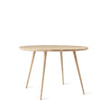 Mater - Table à manger d’accent Ø 110 en bois de chêne