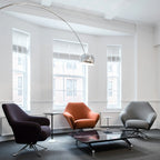 Tecno Spa - P32 Sessel Hellgrau von Osvaldo Borsani