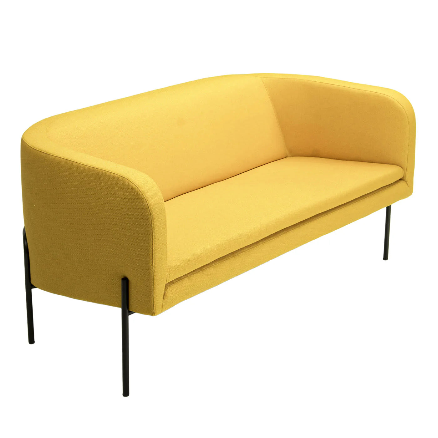 Tecno Spa - Laetitia 2-Sitzer Sofa in Gelb by Fabio Fantolino