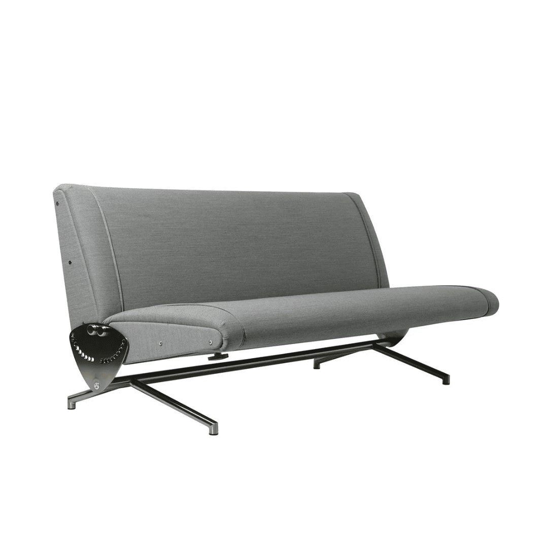 Tecno Spa - D70 Graues Sofa von Osvaldo Borsani
