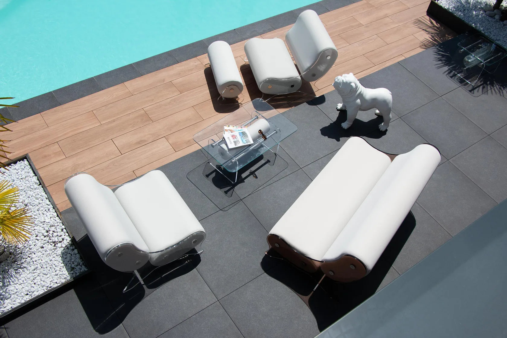 Kuumo - Outdoor 2-Sitzer Sofa MW06 White