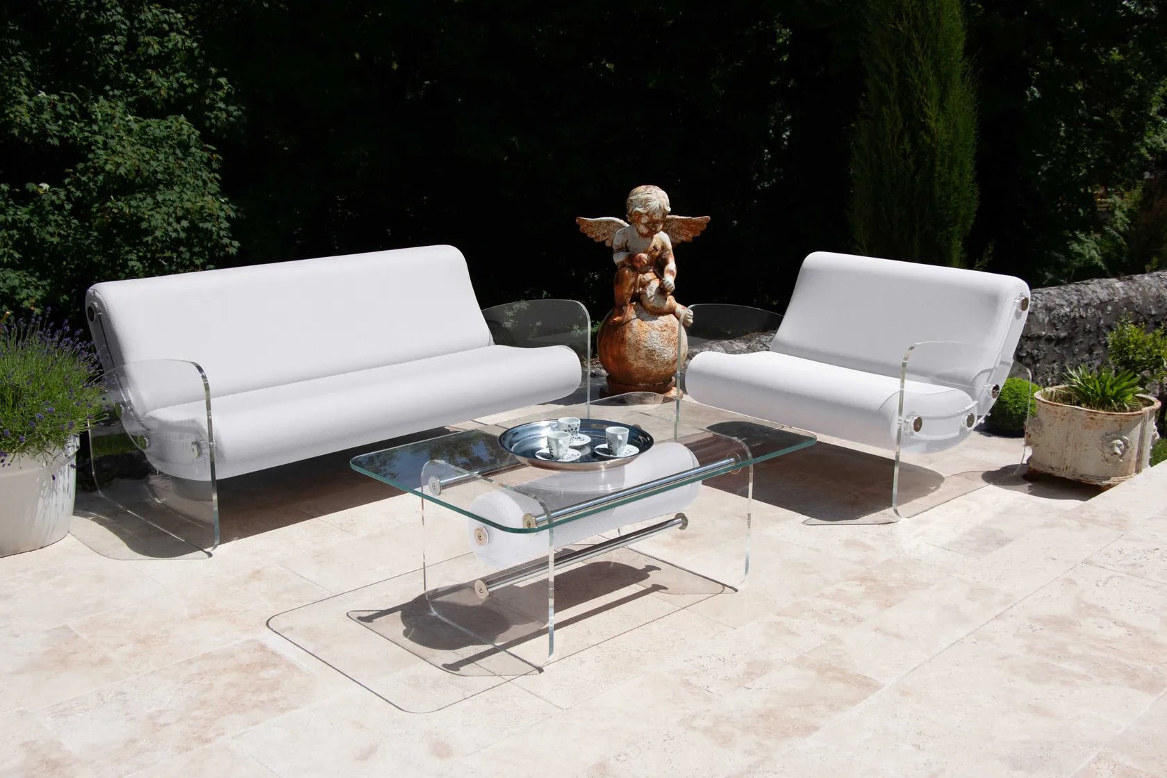 Kuumo - Outdoor Sofa MW03 White