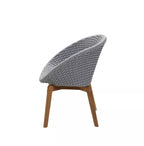 Cane-line - Peacock Soft Rope Gartenstuhl Hellgrau