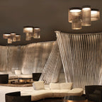 Kundalini - Lampada a soffitto Giass