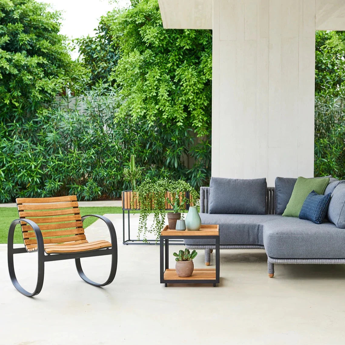 Cane-line - Chaise à bascule de parc