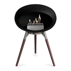 Le Feu - Camino a basso contenuto di bioetanolo in legno nero