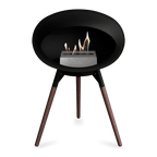 Le Feu - Camino a basso contenuto di bioetanolo in legno nero