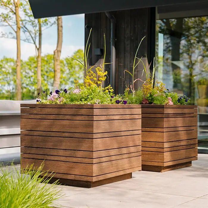   - Adezz - Maceta Bandu de bambú                              