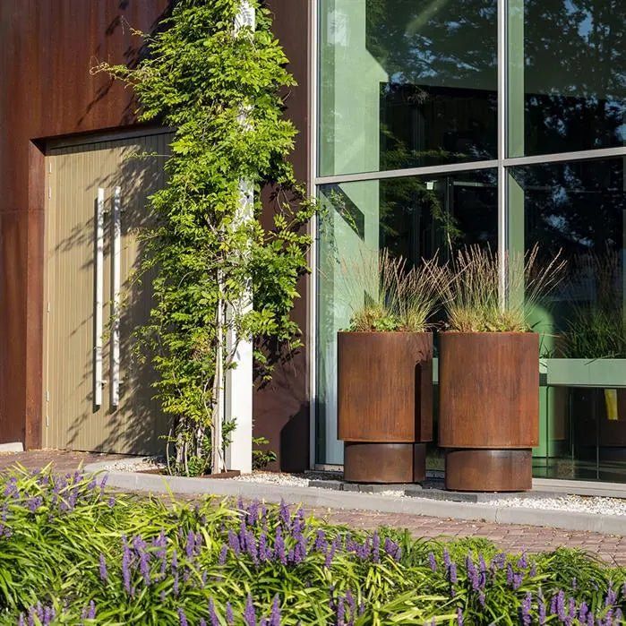   - Adezz - Maceta Extend de acero corten                              