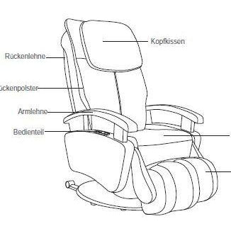   - Alpha Techno - Massage Chair AT-599i Comfort                              