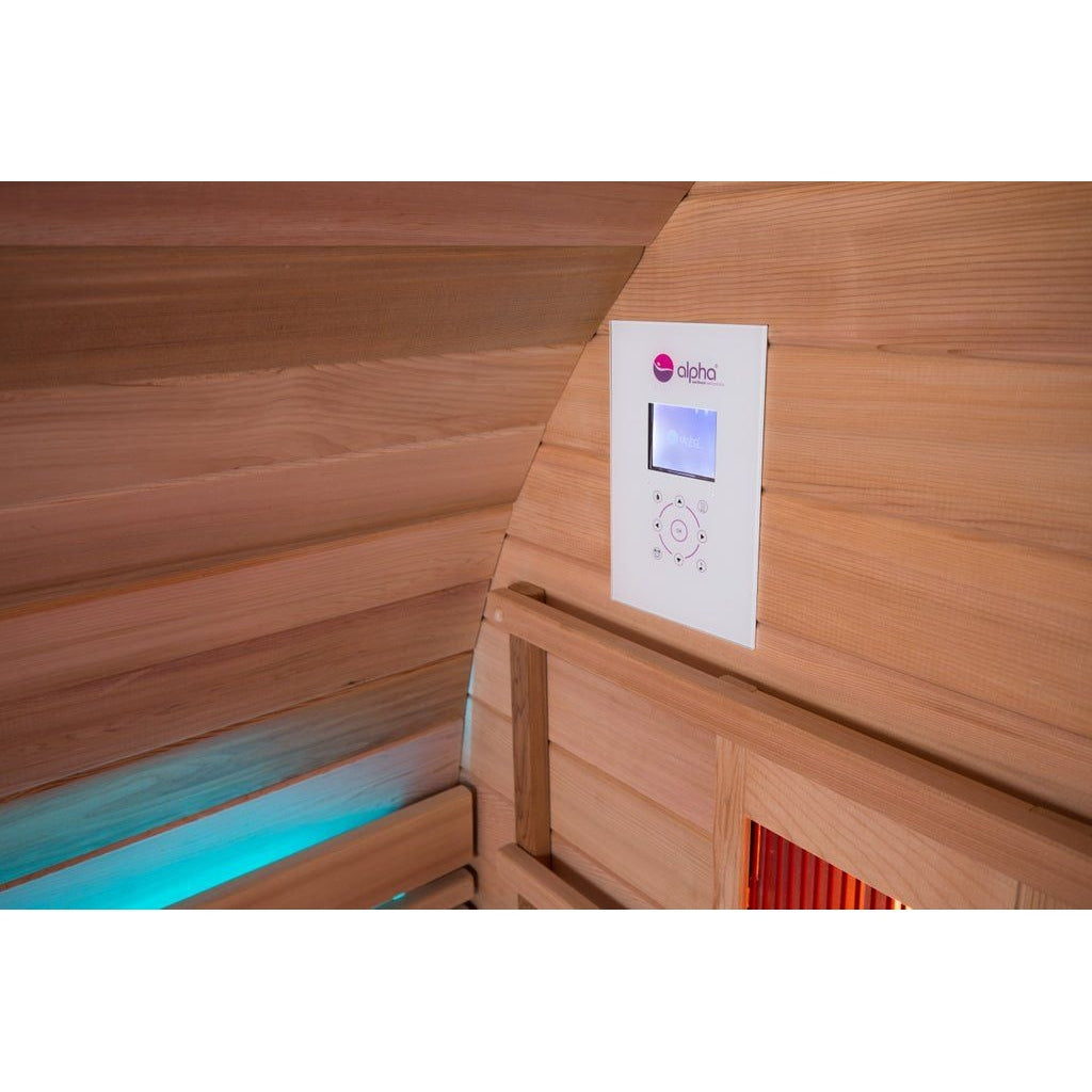 - Alpha Wellness - Infrarood sauna Barrel