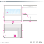   - Alpha Wellness - Sauna extérieure Chaleur                              