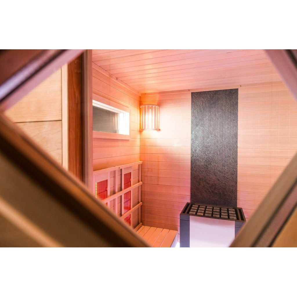   - Alpha Wellness - Outdoor-Sauna Chaleur Combi                              