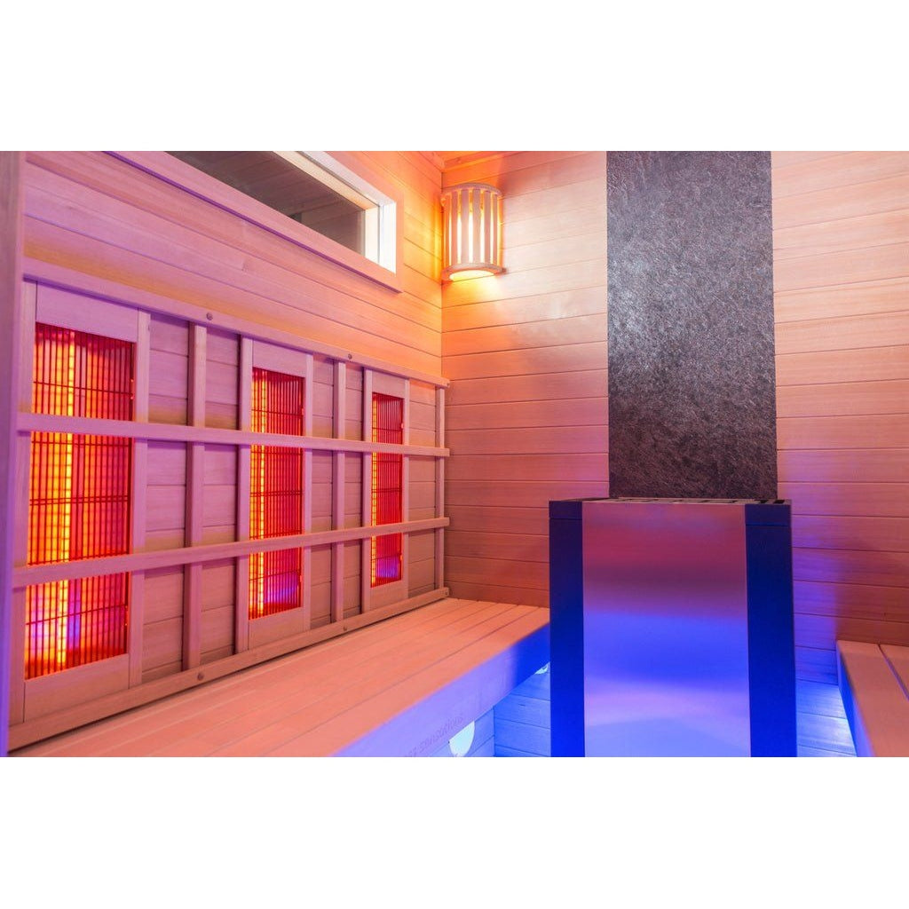   - Alpha Wellness - Outdoor-Sauna Chaleur Combi                              