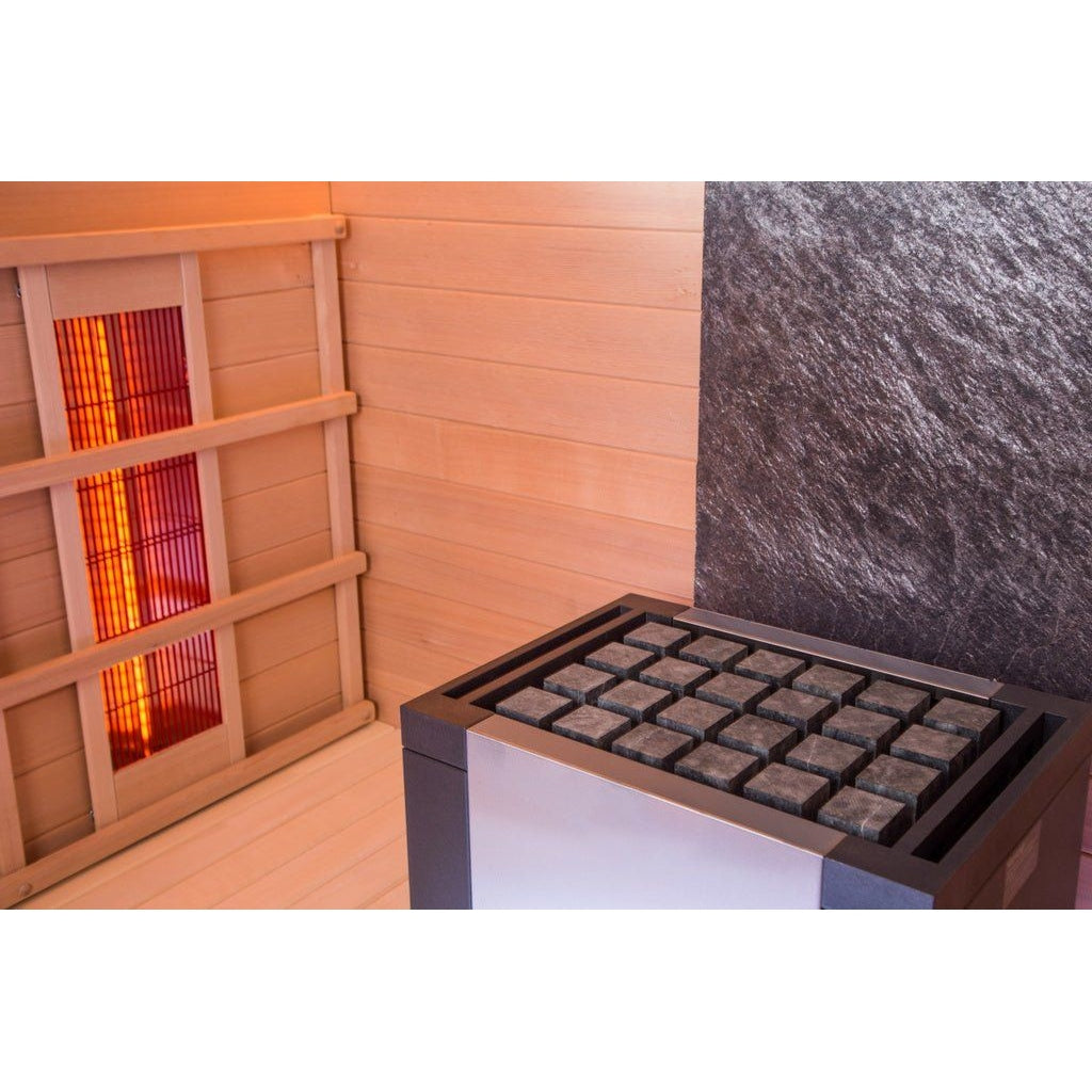   - Alpha Wellness - Outdoor-Sauna Chaleur Combi                              
