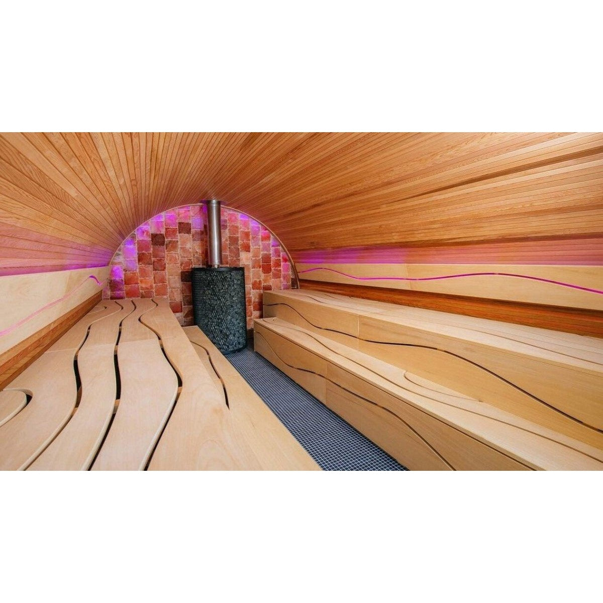   - Alpha Wellness - Outdoor-Sauna Eclipse XL                              