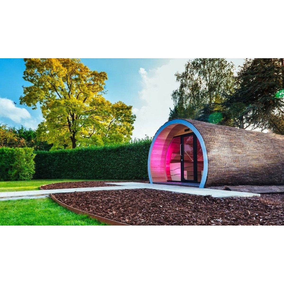   - Alpha Wellness - Outdoor-Sauna Eclipse XL                              