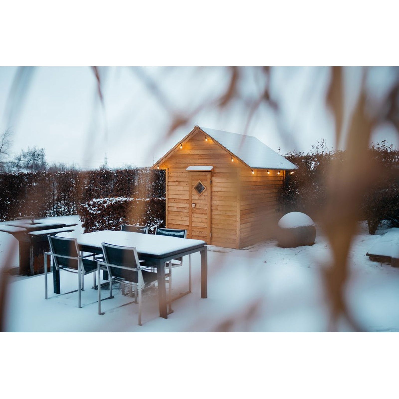   - Alpha Wellness - Outdoor-Sauna Komfort                              