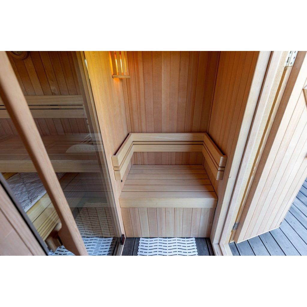   - Alpha Wellness - Outdoor-Sauna Komfort                              