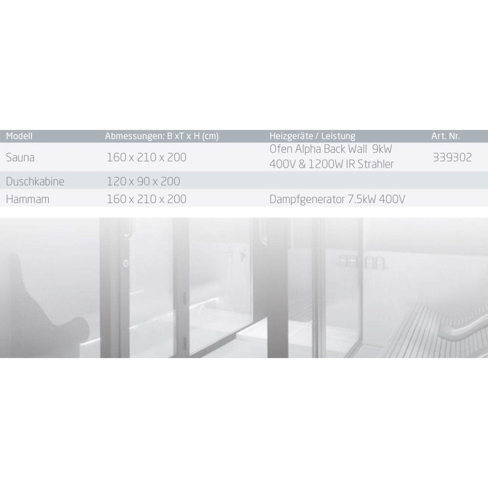   - Alpha Wellness - Sauna extérieure Wellness@Home                              