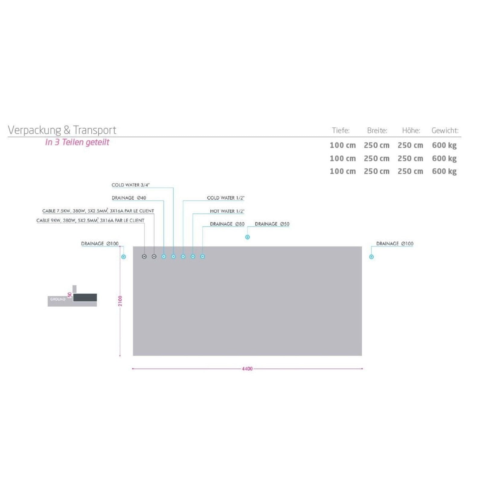  - Alpha Wellness - Sauna extérieure Wellness@Home                              