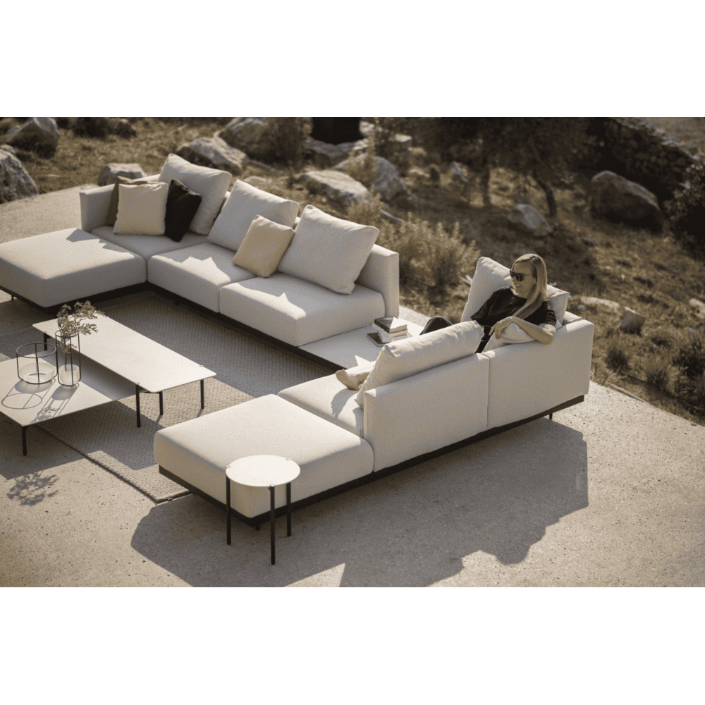 Todus - Dongo 7-Sitzer Sofa mit Ablagen