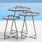 Cane-line - On-the-move Beistelltisch ⌀ 52 cm