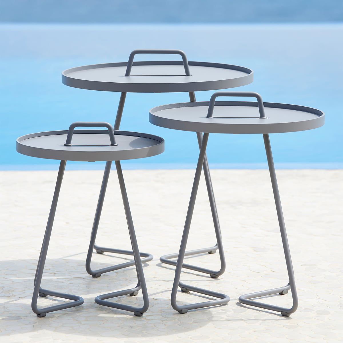 Cane-line - On-the-move Beistelltisch ⌀ 52 cm