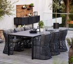 Rietlijn - Mand-armstoel