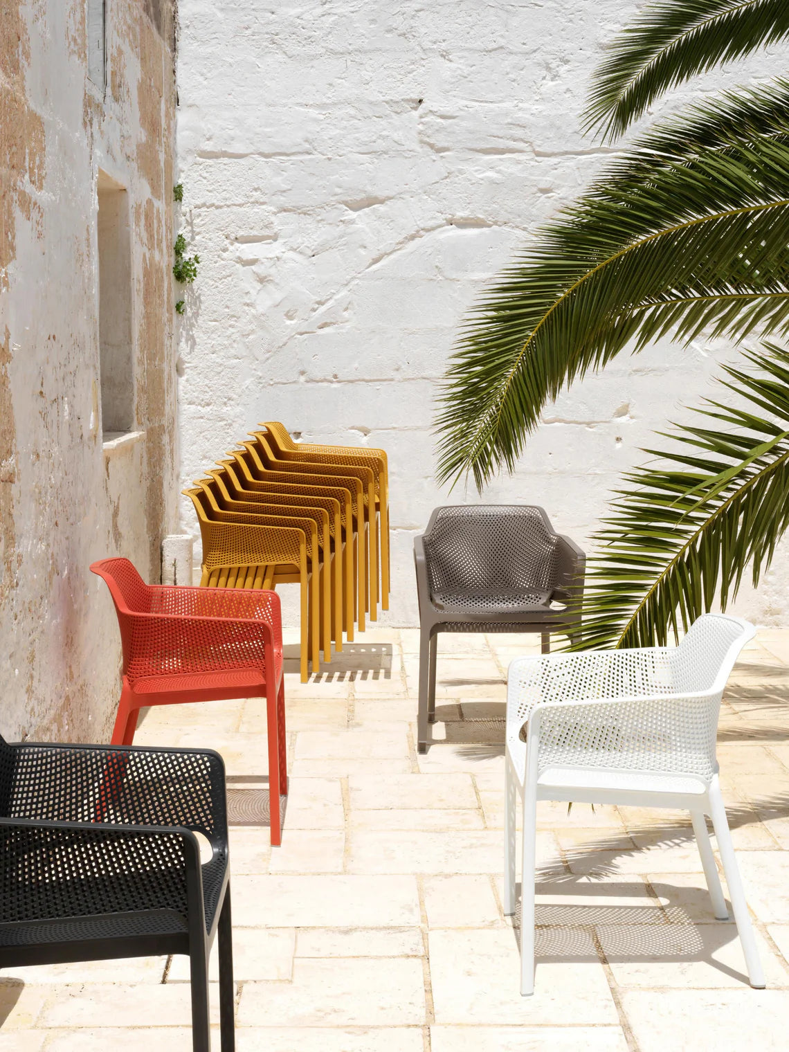 Nardi - Set 4x Net Fachair in verschillende Kleuren