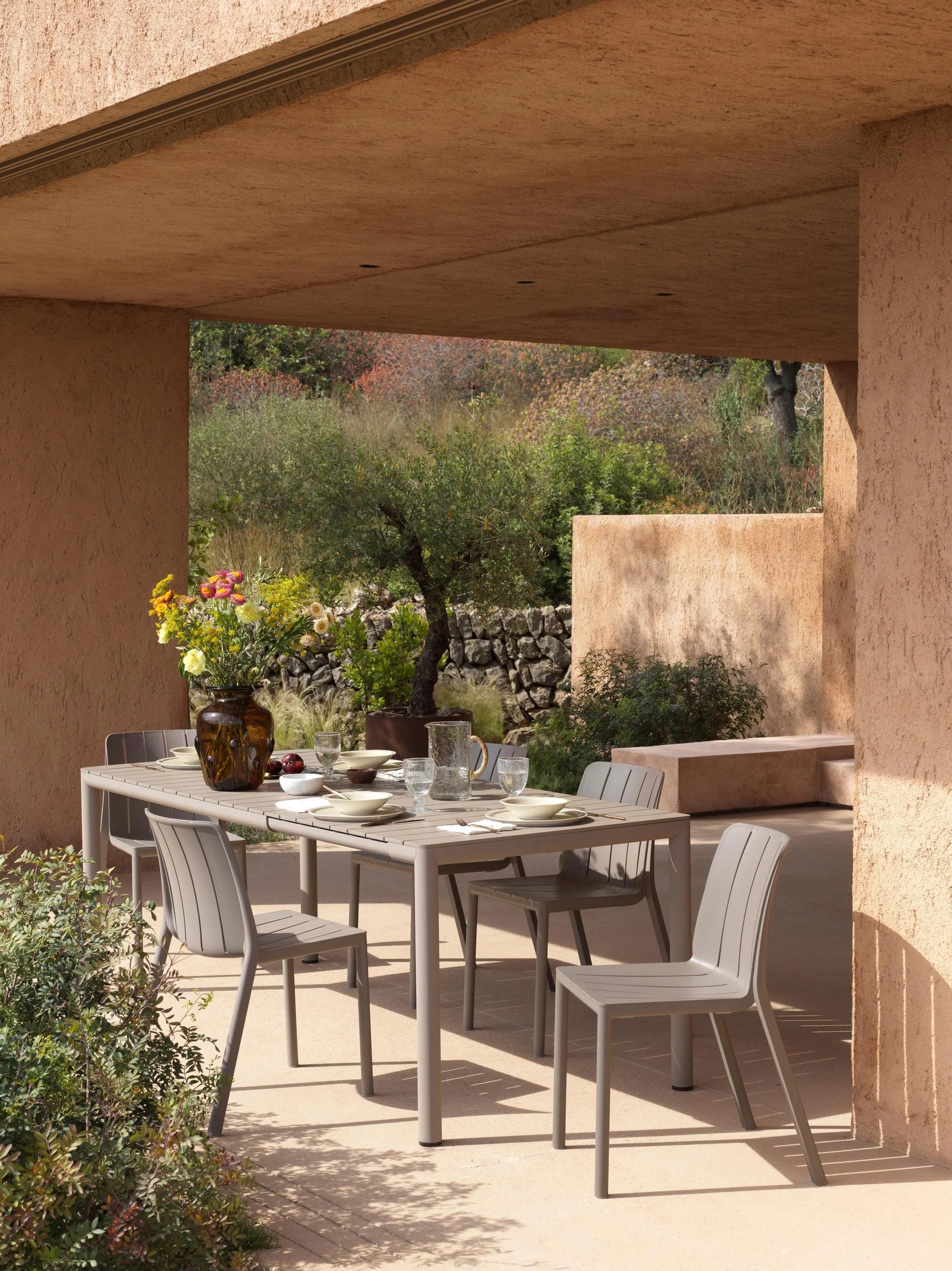 Nardi - Table de jardin extensible Tevere