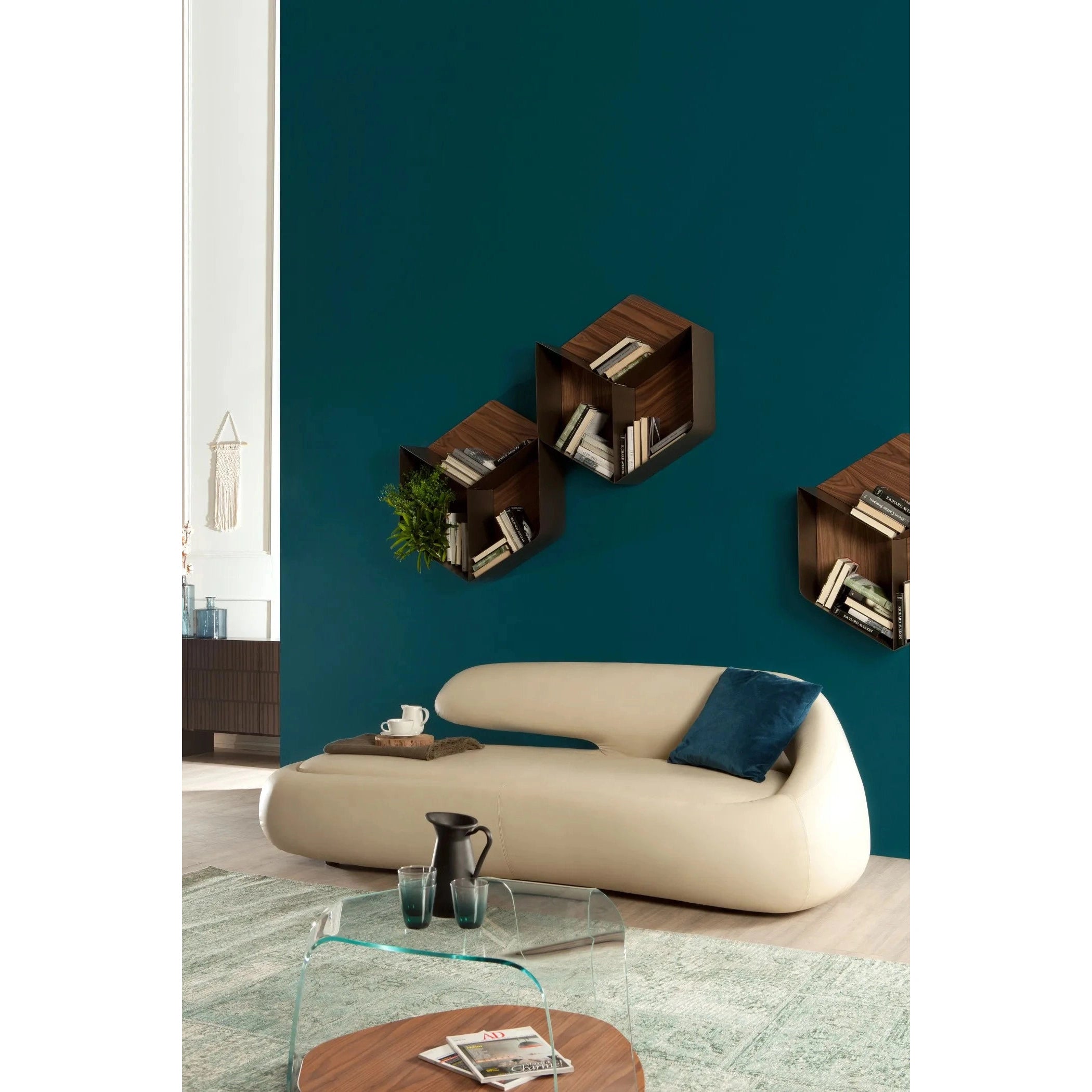 Tonin Casa - Duny 3-Sitzer Sofa Kunstleder