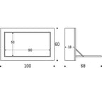 Ambivalenz - Fläpps Box Schreibtisch Schwarz