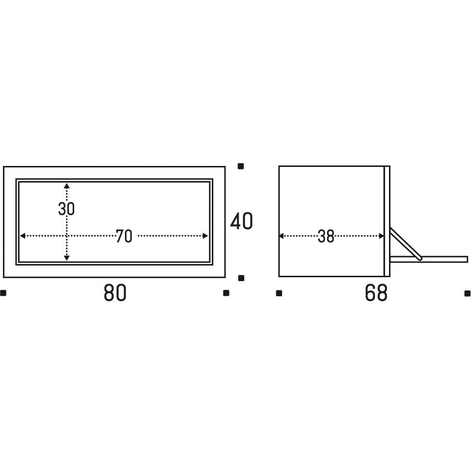 Ambivalence - Fläpps Box Sideboard White
