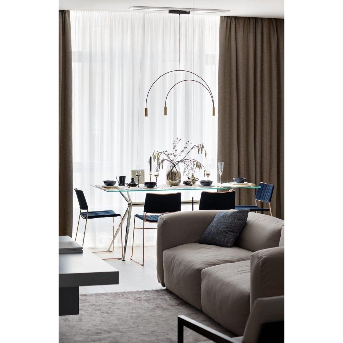   - Estiluz - Lampadario Volta T-3536S-W                              