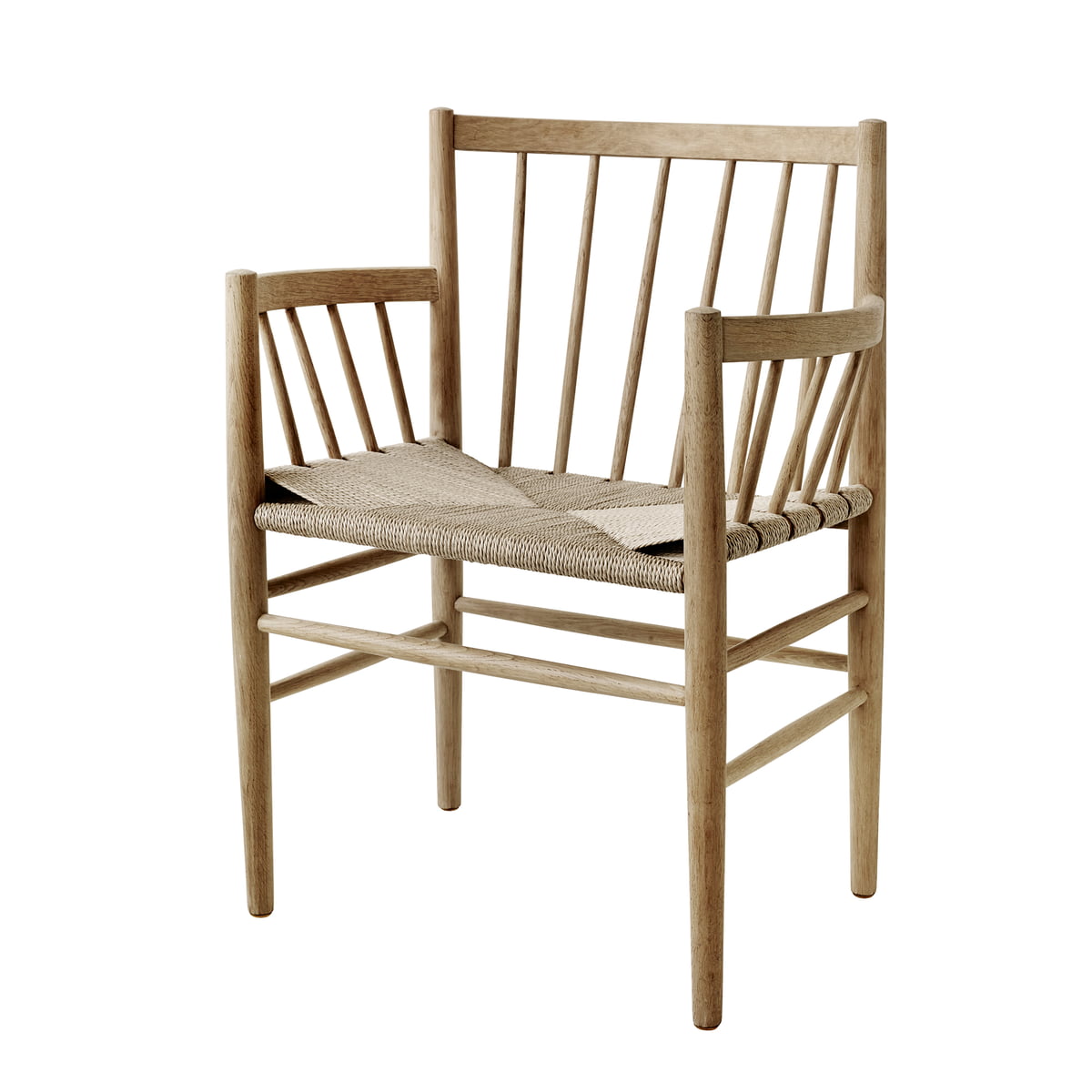 FDB Møbler - J81 Armlehnenstuhl Eiche