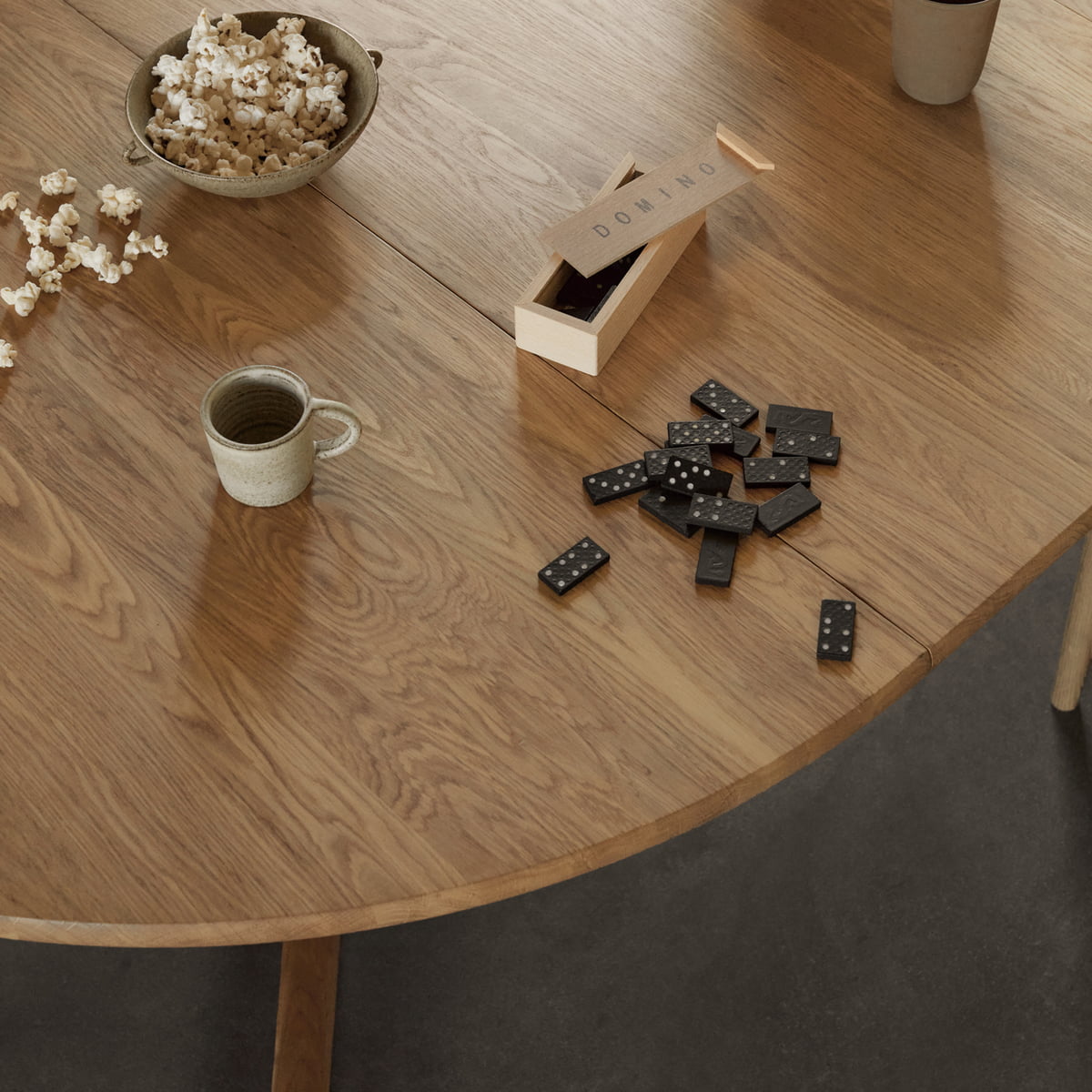 FDB Møbler - C69E eettafel + 2 extra borden