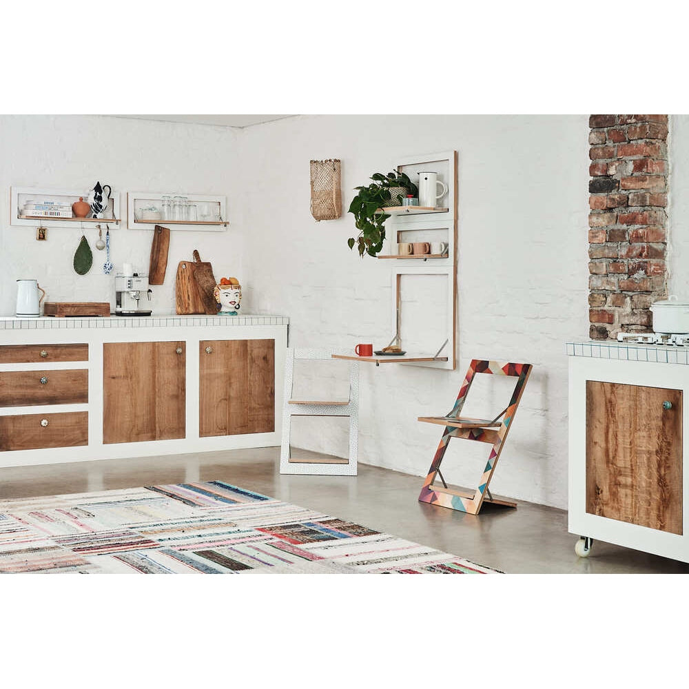 Ambivalence - Fläpps Kittchen Table 80×80-1 – Black