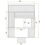   - Holl's - Buiten Sauna Gaïa Luna                              