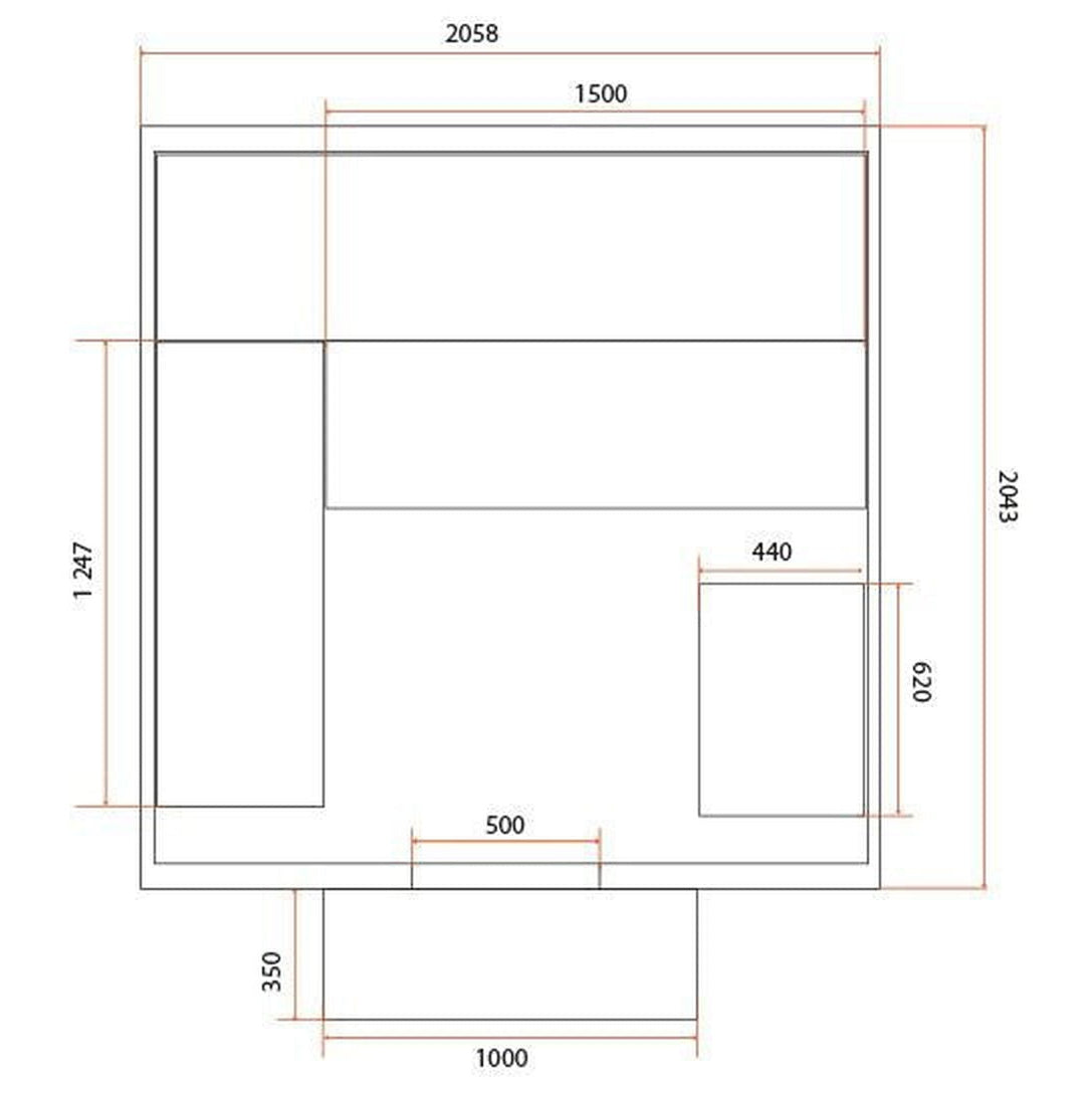   - Holl's - Buiten sauna Gaïa Nova                              
