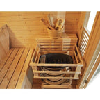   - Holl's - Buiten sauna Gaïa Omega                              