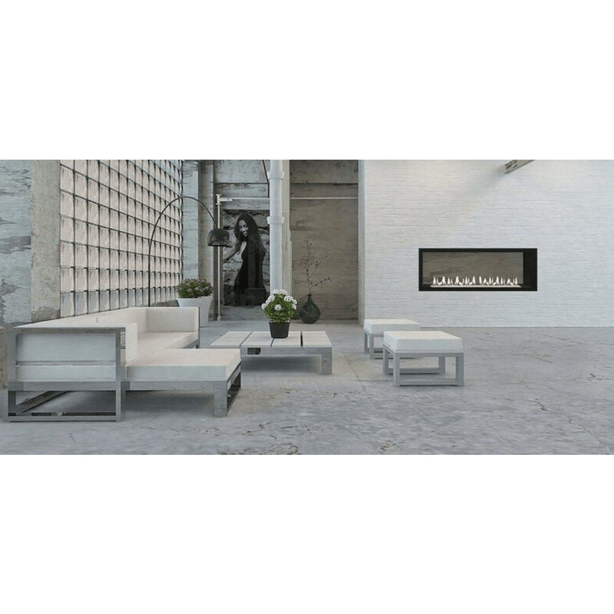 - Icone Incendi - Classico Camino a Tunnel