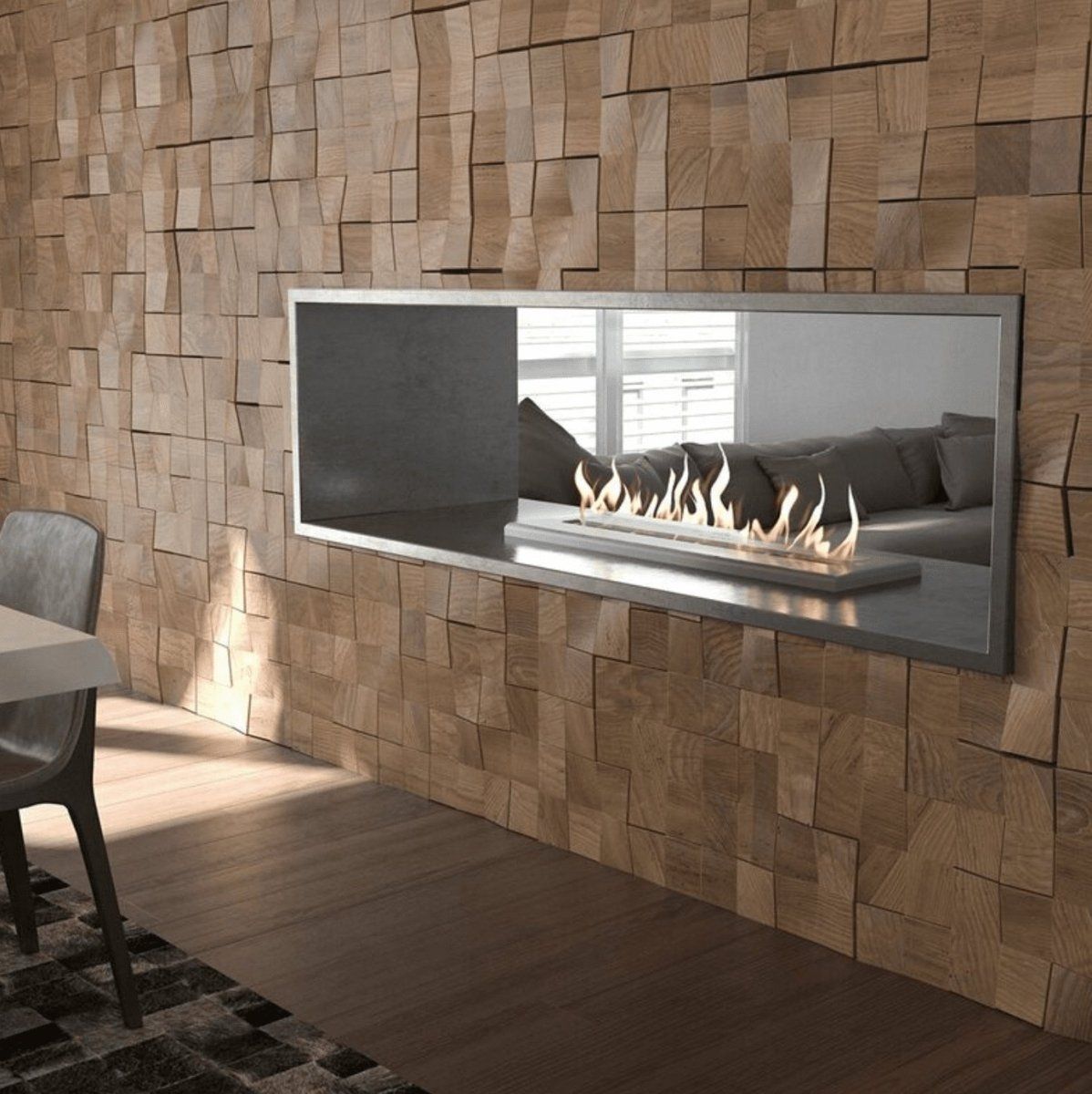 - Icona Fires - Camino a tunnel XL classico