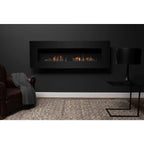 - Fuochi Icona - Camino a muro Nero 1450