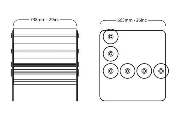 Kuumo - Sessel Armlehnen MW01 Brown