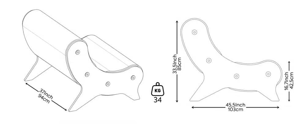 Unopiu - Davos Armchair