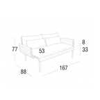 Roberti - Key West 2-Seater Sofa