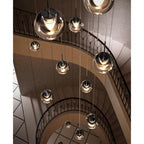 Kundalini - Lampes pendantes rosée - Ensemble de 5