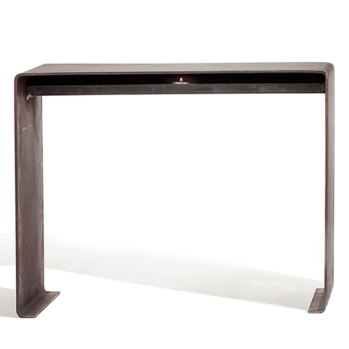 Progettazione della stanza - panca riscaldata in acciaio