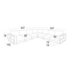 Roberti - Hamptons Loungesofa Modular